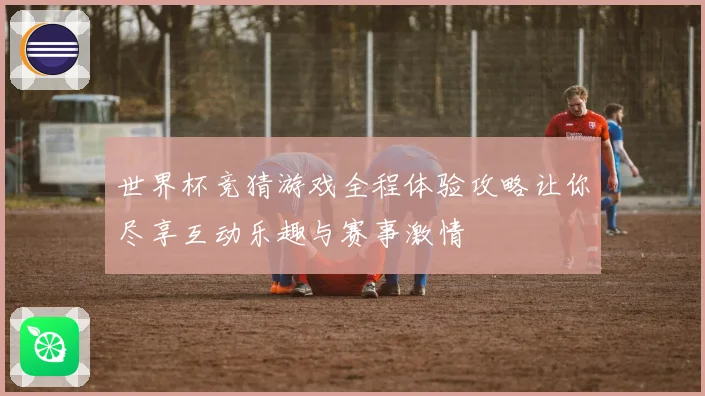 世界杯竞猜游戏全程体验攻略让你尽享互动乐趣与赛事激情