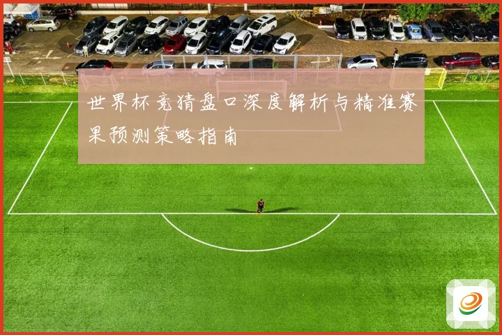 世界杯竞猜盘口深度解析与精准赛果预测策略指南