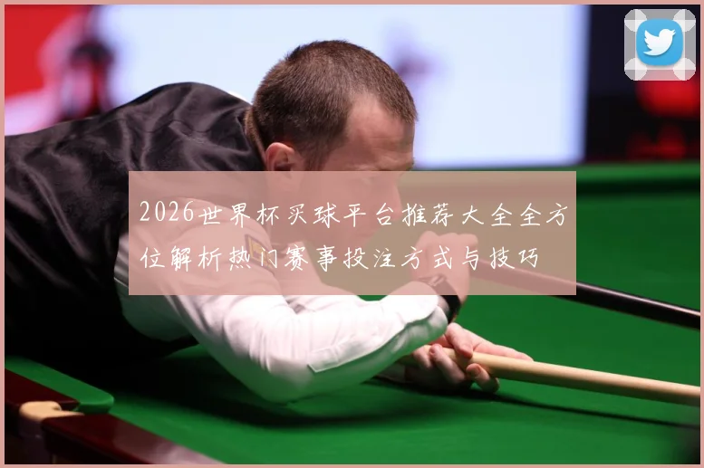 2026世界杯买球平台推荐大全全方位解析热门赛事投注方式与技巧